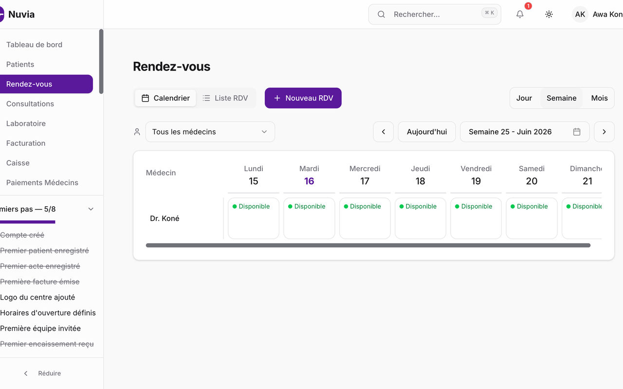 Capture Nuvia — Rendez-vous